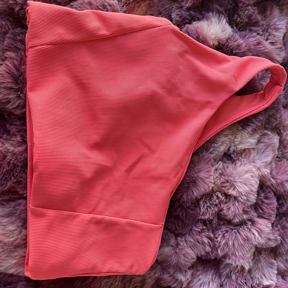 Single strap sports bra